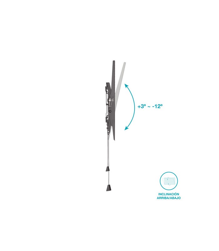 Soporte de TV Inclinable con sistema Antirrobo 43" / 90"