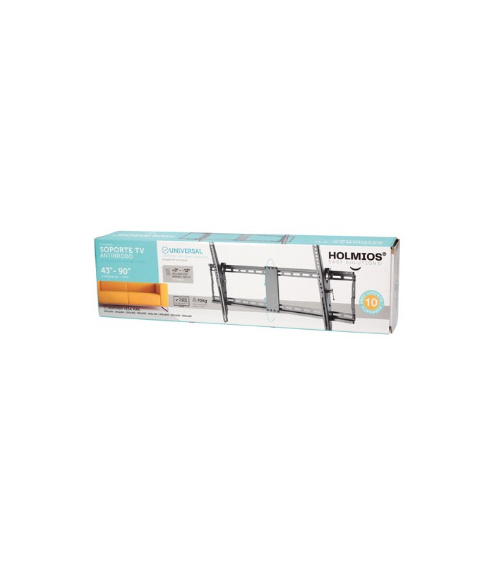 Soporte de TV Inclinable con sistema Antirrobo 43" / 90"
