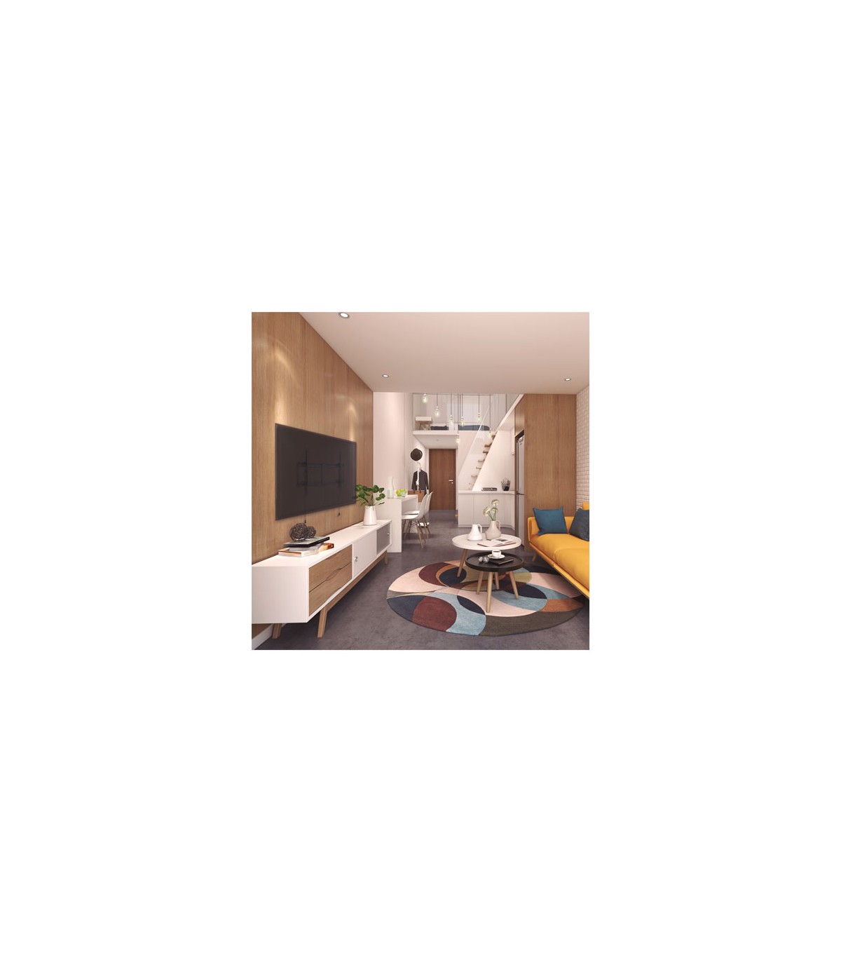 Soporte de TV Inclinable con sistema Antirrobo 43" / 90"