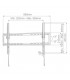 Soporte de TV Inclinable con sistema Antirrobo 43" / 90"