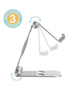 Soporte móvil/tablet multiángulo plegable máximo 10"