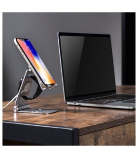 Soporte móvil/tablet multiángulo plegable máximo 10"