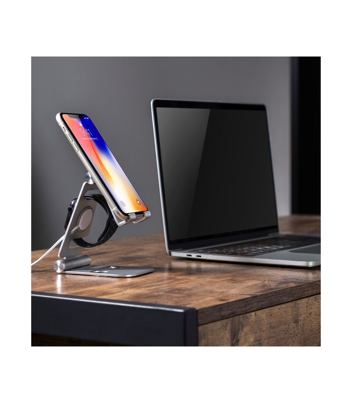 Soporte móvil/tablet multiángulo plegable máximo 10"