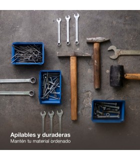 Gaveta de polipropileno apilable 100x170x90mm