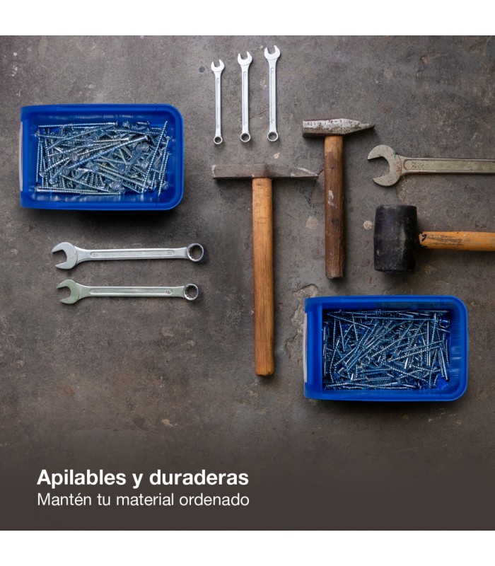 Gaveta de polipropileno apilable 160x250x130mm