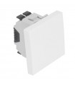 Interruptor unipolar 2 Módulos Blanco Q45
