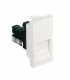 Módulo con conector RJ11 Cat.3 - 1Módulo Blanco Mate Q45