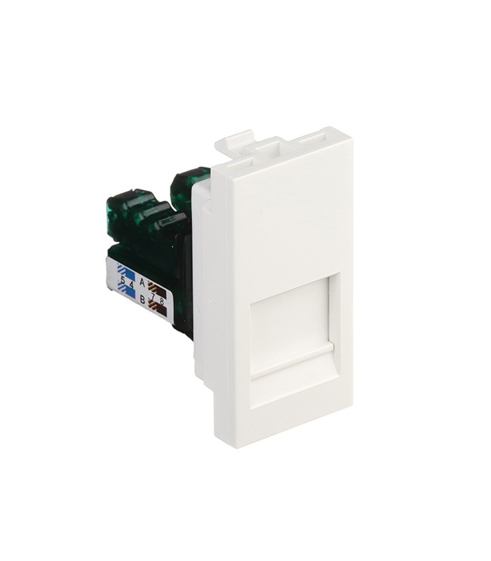 Módulo con conector RJ11 Cat.3 - 1Módulo Blanco Mate Q45