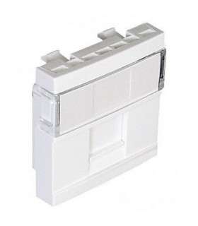 Tapa Toma RJ45 1 Salida Blanco Mate Q45