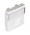 Tapa Toma RJ45 1 Salida Blanco Mate Q45