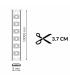 Tira Flexible COB NAKE 10W 1100Lm/M 324Led/m IP20 DC24V -10 Metros-
