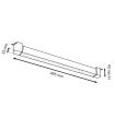 Foco Carril Monofásico DARIZ 24W 2400Lm 36º Blanco CCT