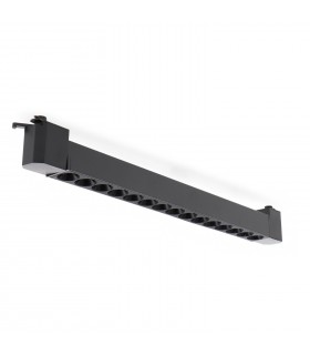 Foco Carril Monofásico DARIZ 24W 2400Lm 36º Negro CCT