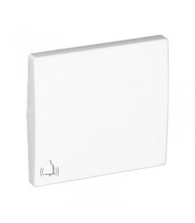 Tecla simple con Símbolo Campana Blanco APOLO 5000