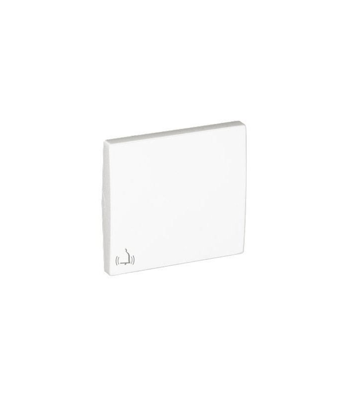 Tecla simple con Símbolo Campana Blanco APOLO 5000