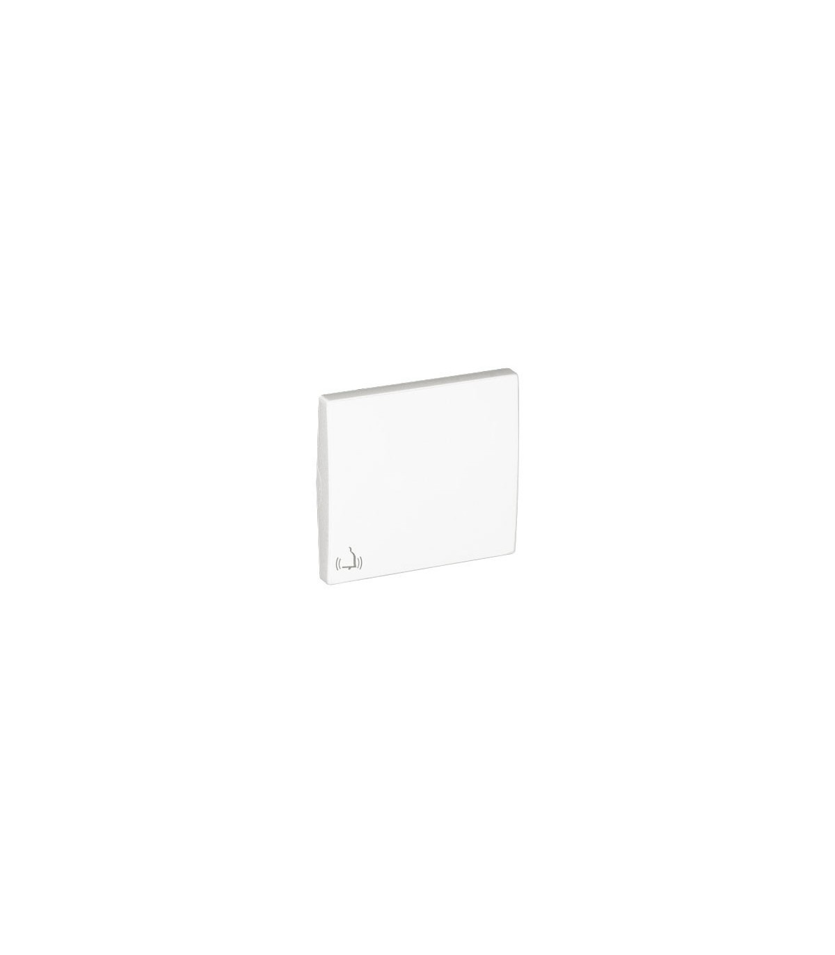 Tecla simple con Símbolo Campana Blanco APOLO 5000