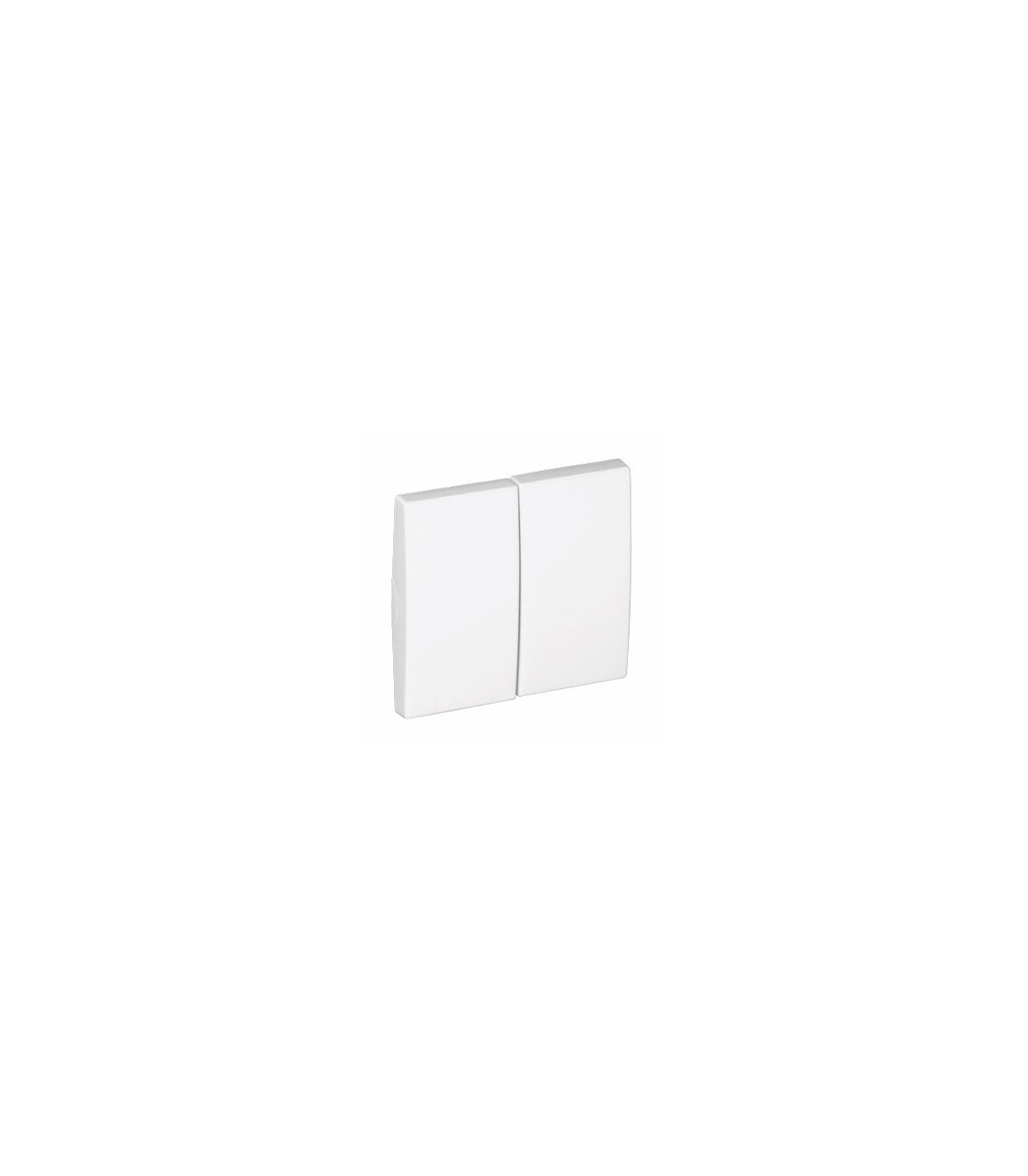 Tecla doble Blanco APOLO 5000