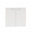 Teclas para Interruptor de persiana Blanco APOLO 5000