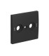 Tapa Toma TV-SAT Multimarca Negro APOLO 5000