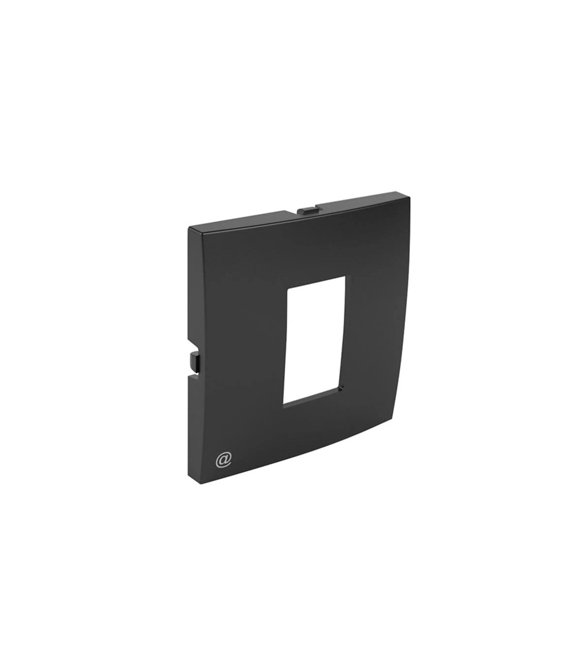 Tapa RJ45 Negro Mate APOLO 5000