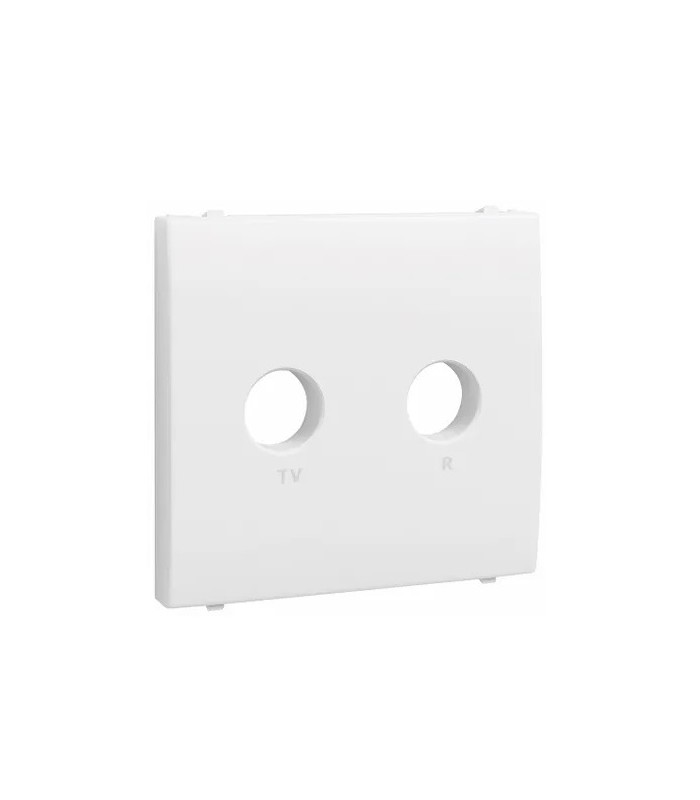 Tapa Toma TV-R Blanco Mate APOLO 5000