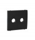 Tapa Toma TV-R Negro  APOLO 5000