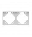 Marco Doble Horizontal Blanco APOLO 5000