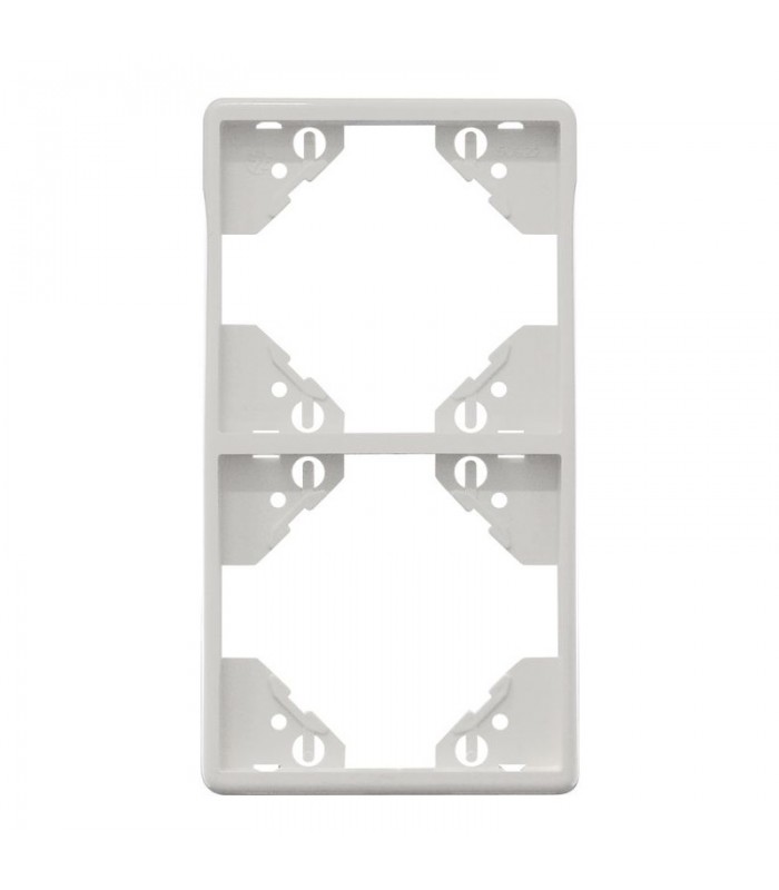 Marco Doble Vertical Blanco APOLO 5000