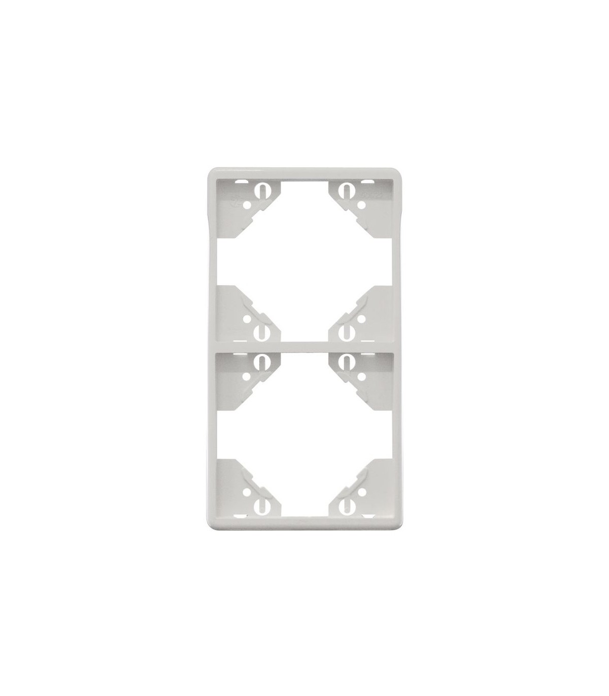 Marco Doble Vertical Blanco APOLO 5000