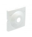 Tapa para Pulsador/Conmutador con llave Blanco Logus 90