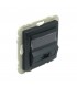 Tapa Adaptador Conector FO SC APC Duplex Gris Logus 90
