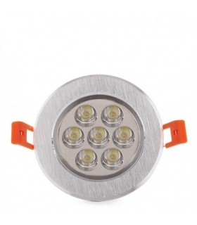 Downlight LED 7W 700Lm 60º IP20 Cromo