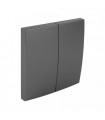 Tecla Doble Gris Logus 90