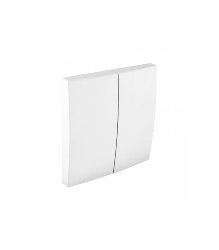 Tecla Doble Blanco Logus 90