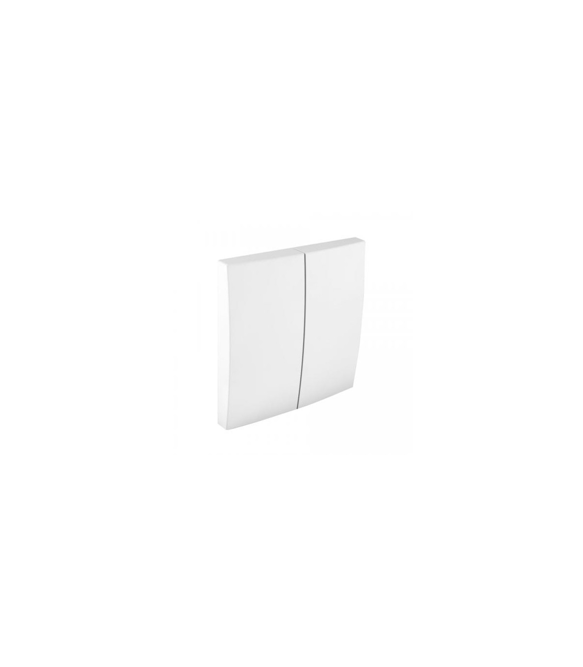 Tecla Doble Blanco Logus 90