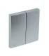Tecla Doble Conmutador Persiana Aluminio Logus 90