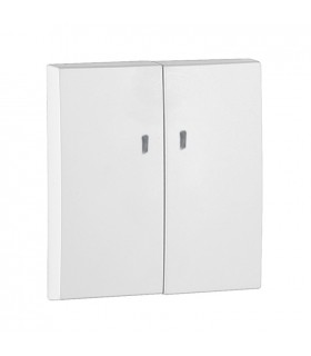 Tecla Mecanismo Doble Función Luminoso Blanco Logus 90