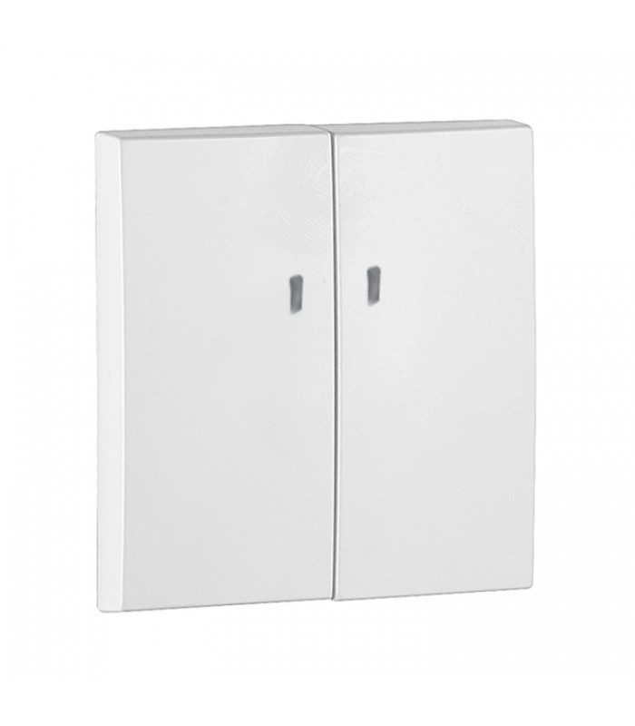 Tecla Mecanismo Doble Función Luminoso Blanco Logus 90