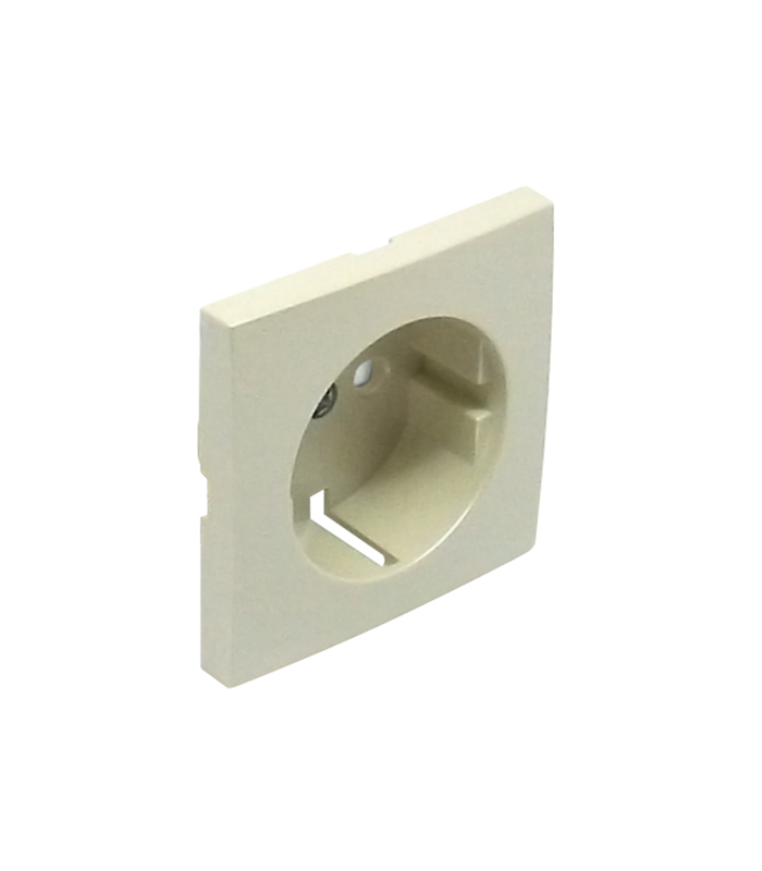 Tapa Base Schuko con Protección Perla Logus 90