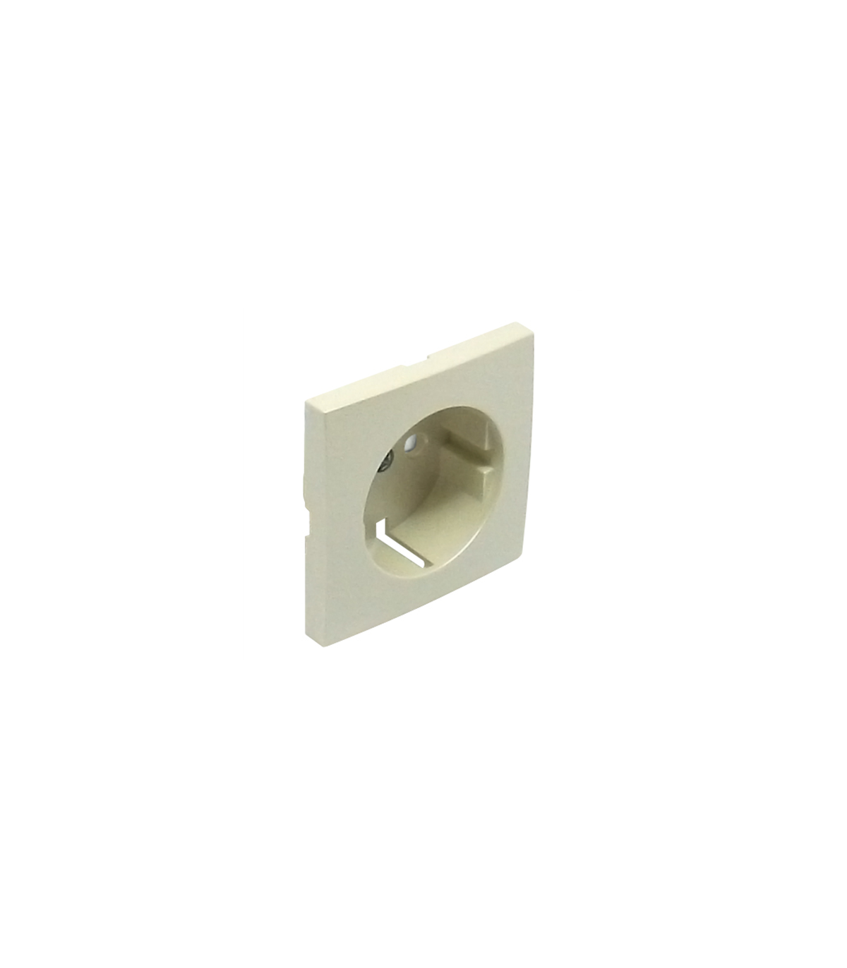 Tapa Base Schuko con Protección Marfil Logus 90