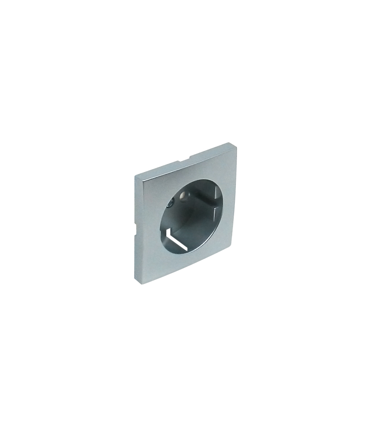Tapa Base Schuko con Protección Aluminio Logus 90