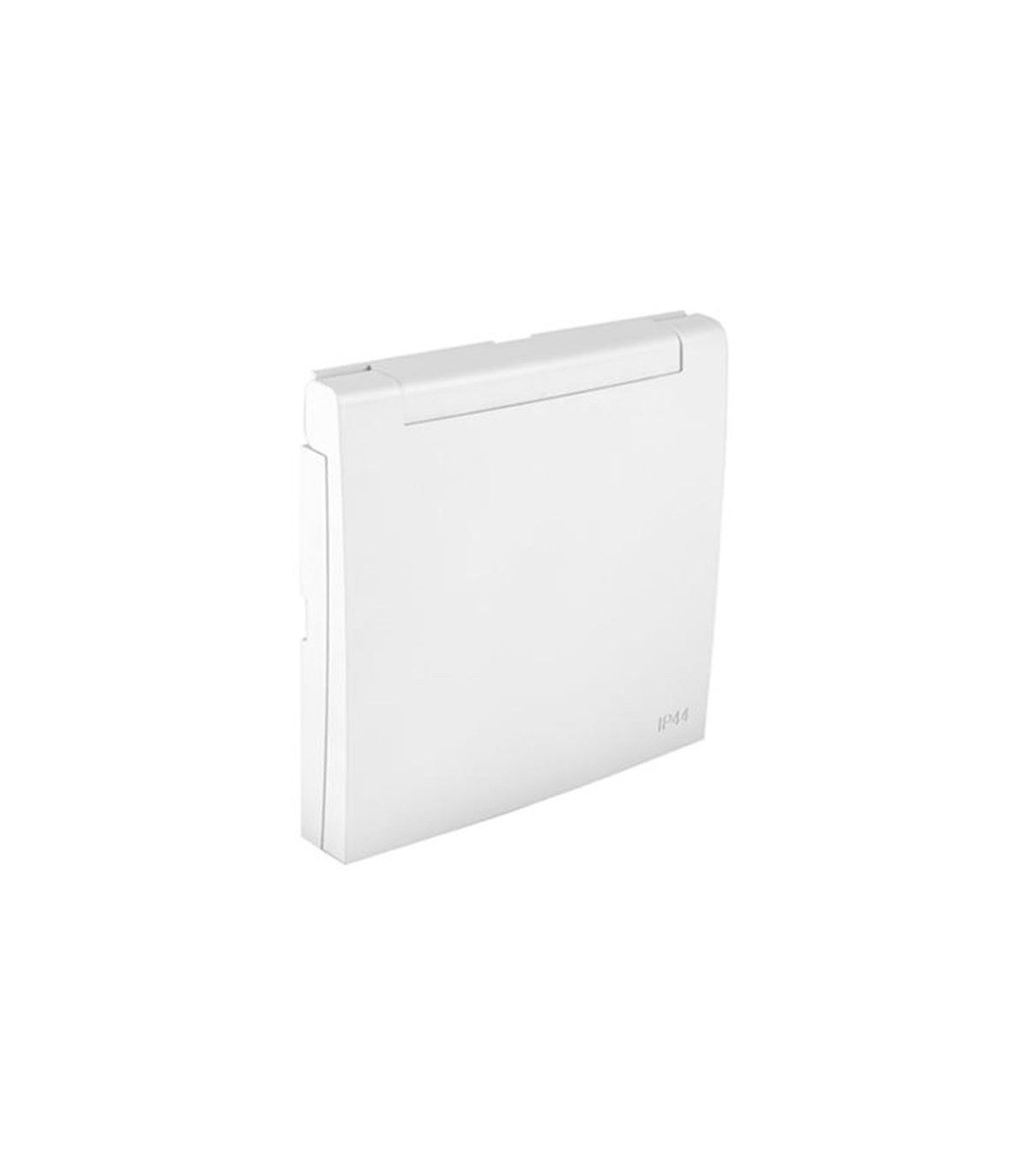 Tapa Articulada Base Schuko con Protección IP44 Blanco Logus 90