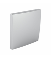 Tecla Simple Aluminio Logus 90