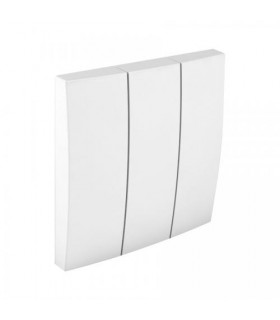 Tecla Triple Blanco Logus 90