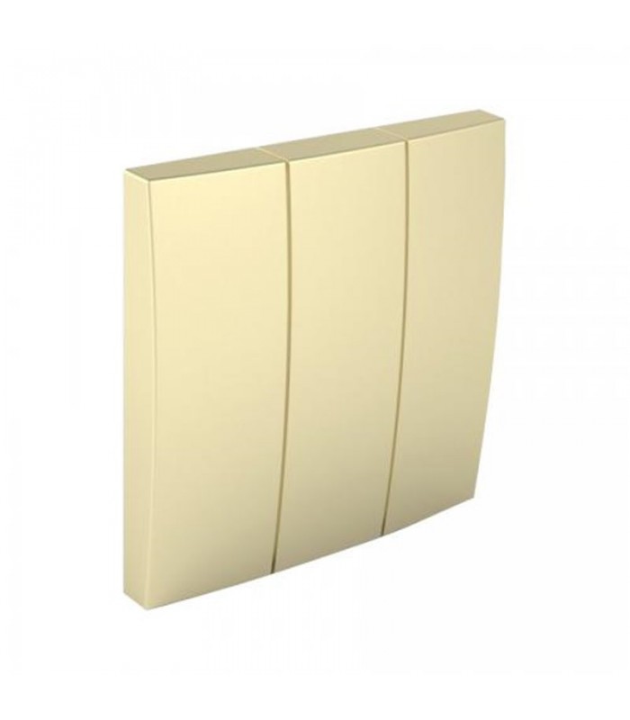 Tecla Triple Dorado Logus 90