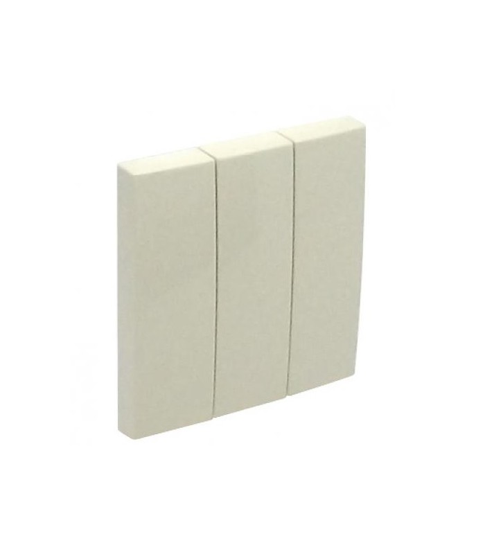 Tecla Triple Marfil Logus 90