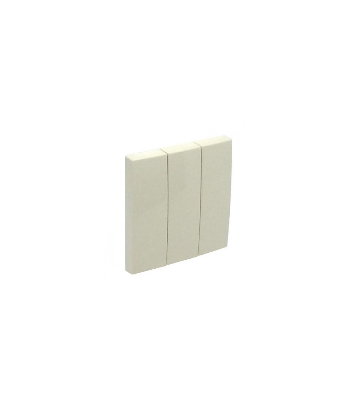 Tecla Triple Marfil Logus 90