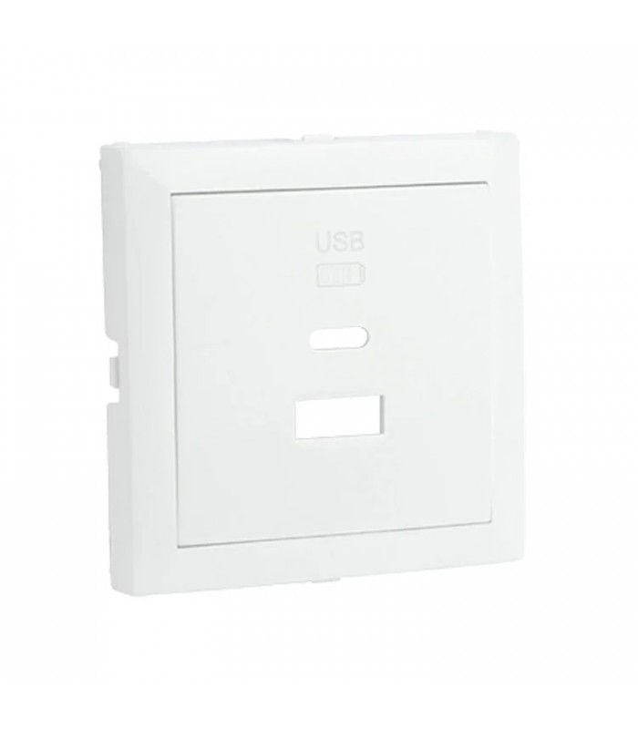 Centro de carga doble USB Tipo A y Tipo C Blanco Logus 90