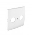 Tapa Toma R-TV Blanco Logus 90