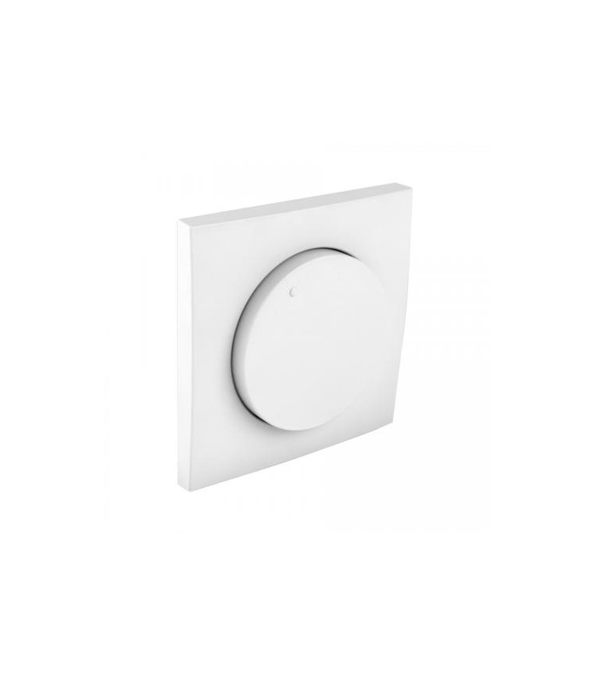 Tapa Regulador Conmutador Luz Rotatorio Blanco Logus 90